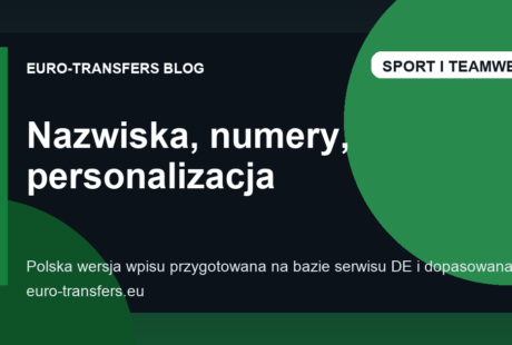 Nazwiska, numery i personalizacja na odzieży sportowej: które procesy naprawdę się skalują